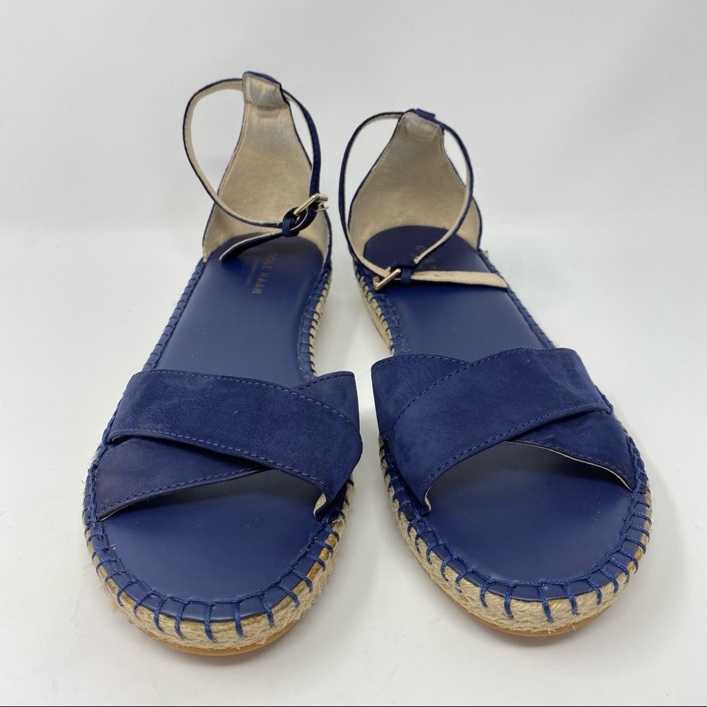 Cole Haan Cloudfeel Nubuck Espadrilles Sandals 8B - Picture 3 of 10